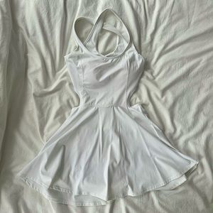 AhaAha Cutout Tennis Dress ~ White M
